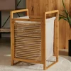 LINOLUX BAMBOE Cesta Para Colada Natural