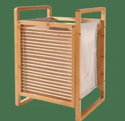 LINOLUX BAMBOE Cesta Para Colada Natural
