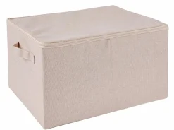 LINOLUX Bolsa Almacenaje XL Con Cremallera Beis