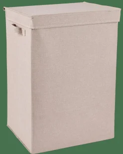 LINOLUX Cesta Para Colada De Lujo Beis