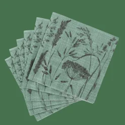 LOLIUM GREEN Paquete De 20 Servilletas Verde