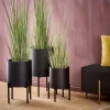 LOUNGE Macetero Negro