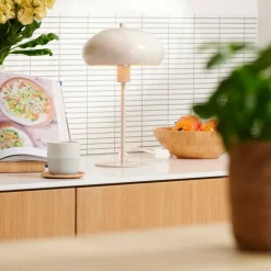 LUCILE Lámpara De Mesa Beis