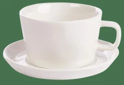 MAREA Taza Y Plato 22 CL Blanco