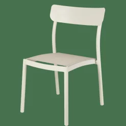 MAVAS Silla Apilable Blanco