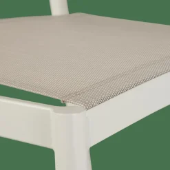 MAVAS Silla Apilable Blanco