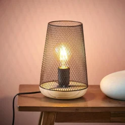 MESH Lámpara De Mesa Negro