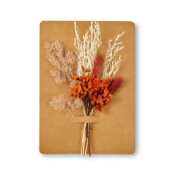 MIA Decoración Seca Naranja