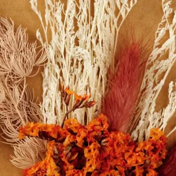 MIA Decoración Seca Naranja