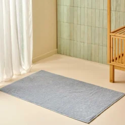 MINERAL Alfombra De Baño Azul