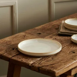 MINERAL MARBLE Plato Blanco