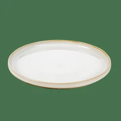 MINERAL MARBLE Plato Blanco
