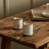 MINERAL MARBLE Taza De Espresso 10 CL Blanco