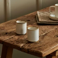 MINERAL MARBLE Taza De Espresso 10 CL Blanco