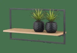 MIX&MATCH Estantería De Pared Negro, Natural