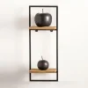 MIX&MATCH Estantería De Pared Negro, Natural