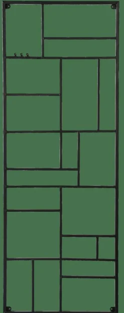 MODULAR Estantería De Pared Negro