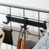 MODULAR Perchero Con 3 Ganchos Negro