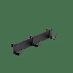 MODULAR Perchero Con 3 Ganchos Negro