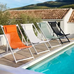 MONTEREY Silla Plegable Blanco