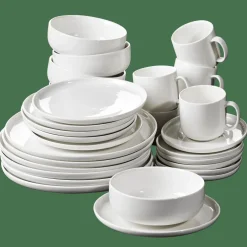 MOON Taza Y Plato 20 CL Blanco