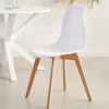 NEW MATS Silla De Comedor Blanco
