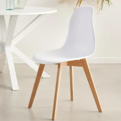 NEW MATS Silla De Comedor Blanco