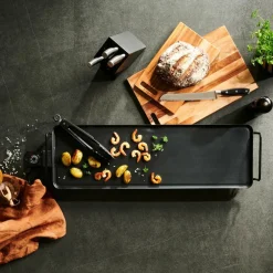 NEW PLANCHA Plancha Para Asar XXL Negro