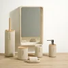 NEW RESIN Cepillo WC En Soporte Natural
