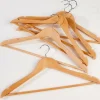 NEW WOOD Perchas Juego De 5 Natural