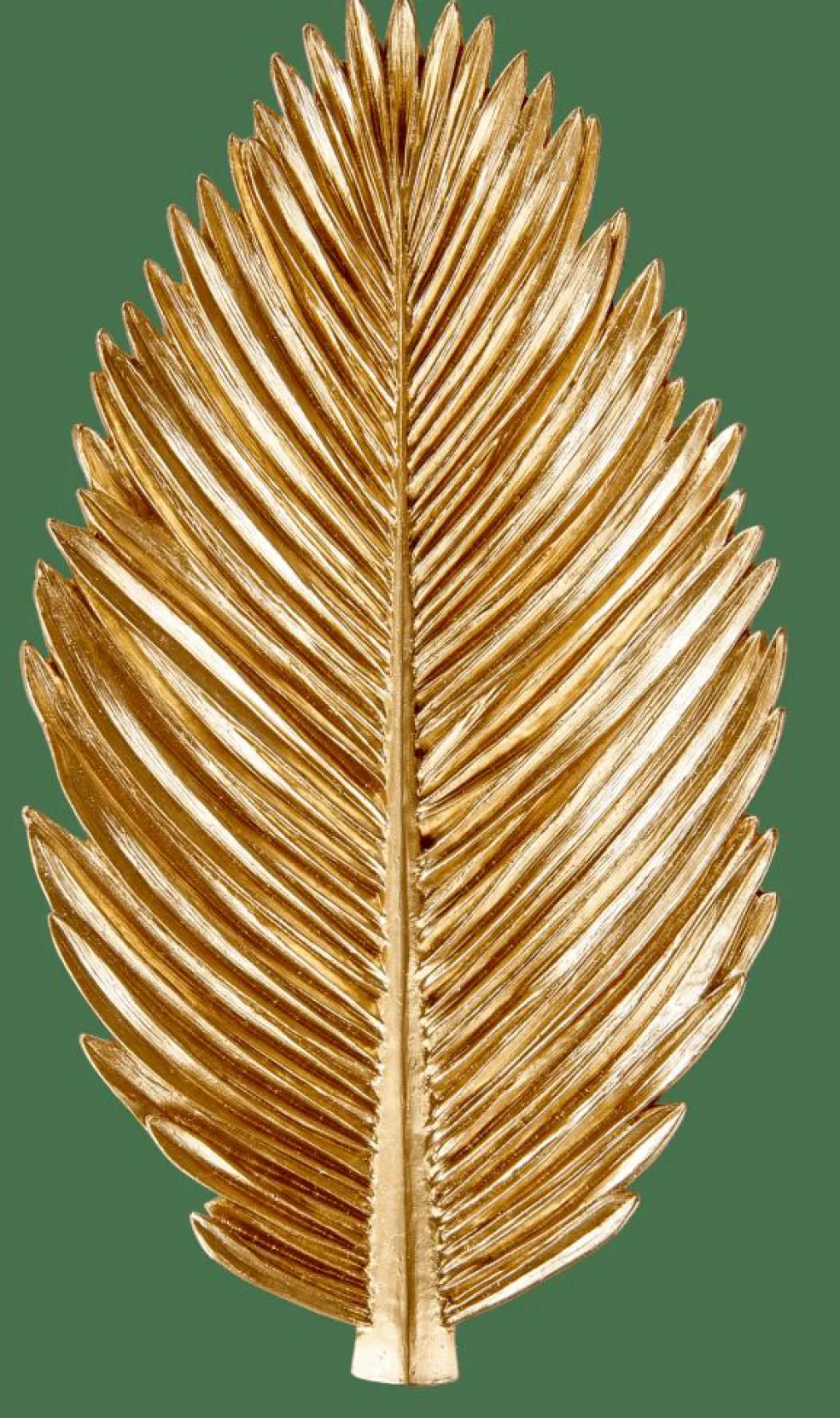 PALM Hoja Decorativa Dorado