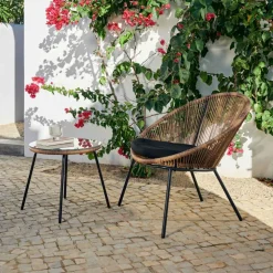 PAPAYO & ACAPULCO Conjunto Lounge Natural