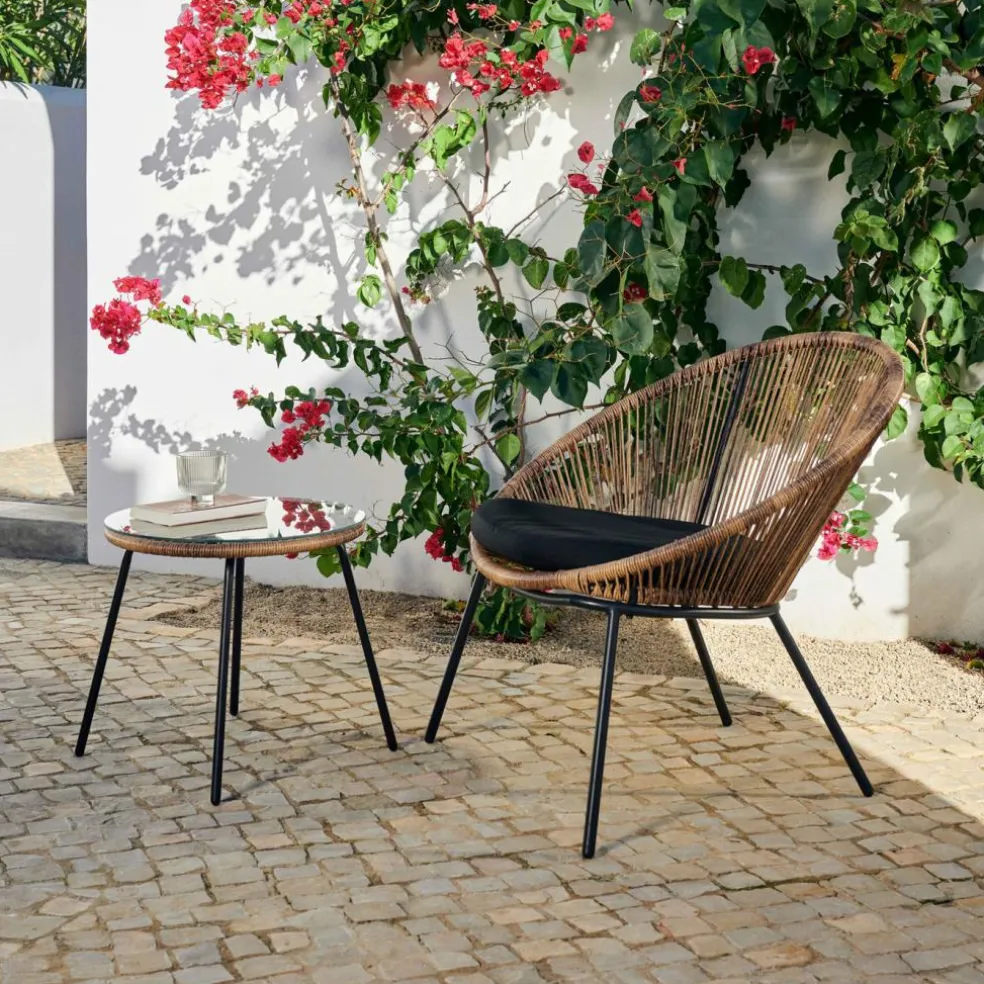 PAPAYO & ACAPULCO Conjunto Lounge Natural