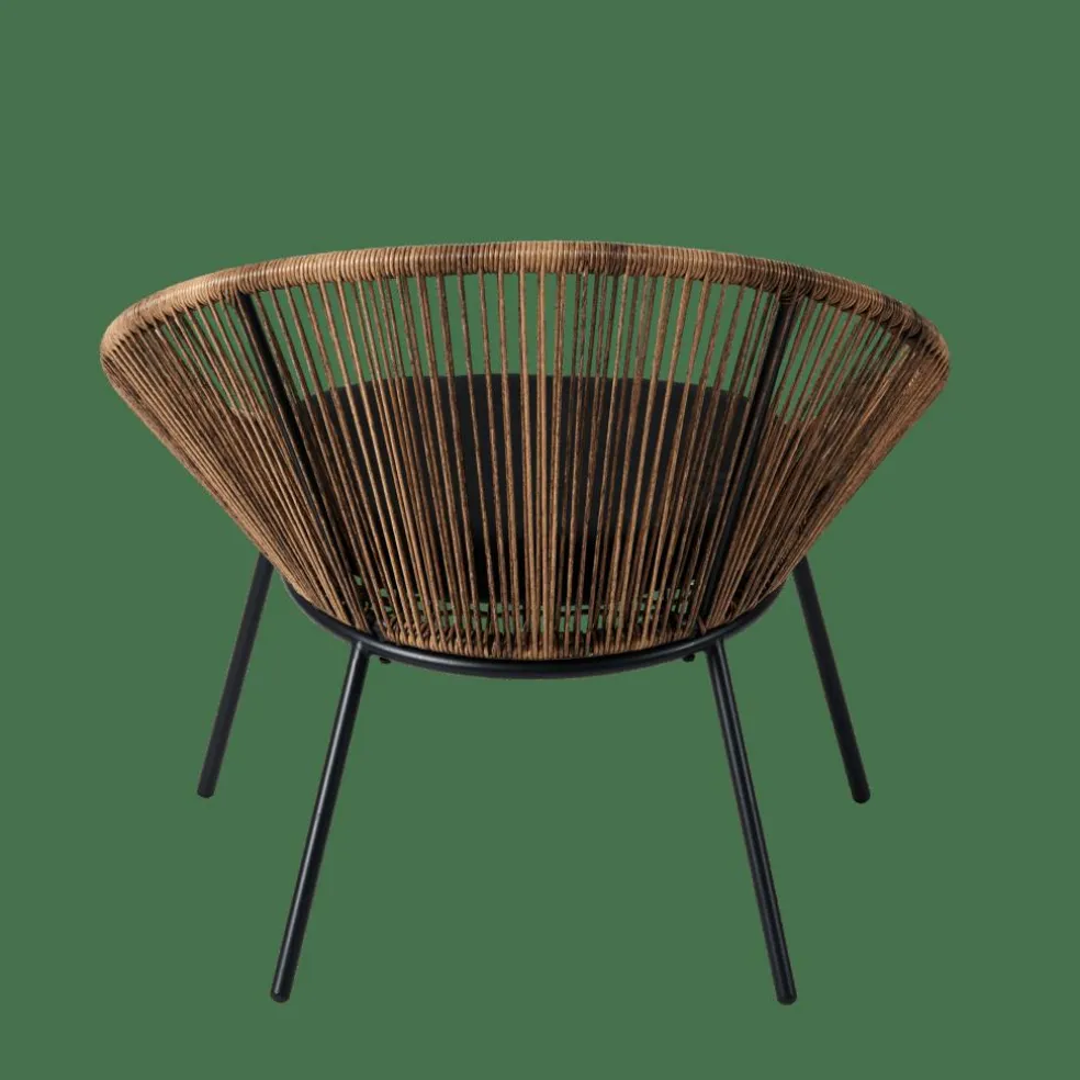 PAPAYO Silla Lounge Con Cojín Natural