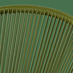 PAPAYO Silla Lounge Con Cojín Verde