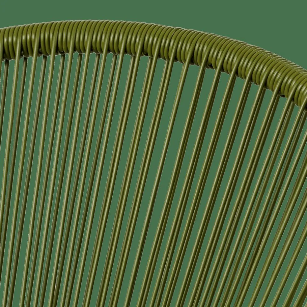 PAPAYO Silla Lounge Con Cojín Verde