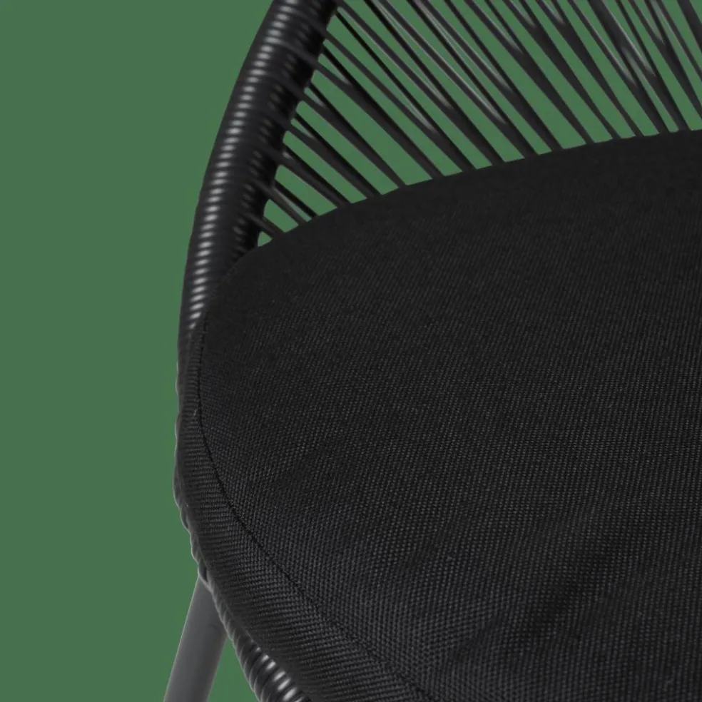 PAPAYO Silla Lounge Negro