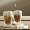 PAUSA Vaso De Doble Pared Juego De 2 35 CL Transparente