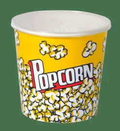 POPCORN Cubo Popcorn Con Tapa Multicolor