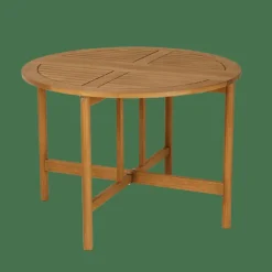 PORTLAND Mesa Plegable Natural