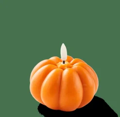 PUMPI Vela De Led Naranja