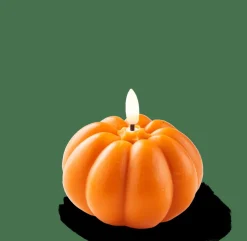 PUMPI Vela De Led Naranja