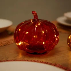 PUMPKIN Lámpara Decorativa Naranja