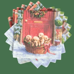 PUPPIES Paquete De 20 Servilletas Multicolor