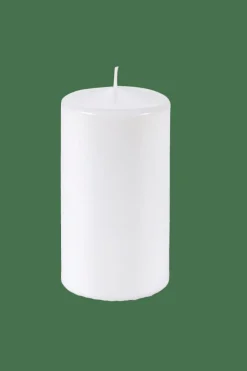 PURE Vela Cilíndrica Blanco