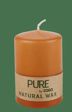 PURE Vela Cilíndrica Caramelo