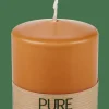 PURE Vela Cilíndrica Caramelo