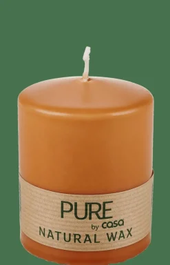 PURE Vela Cilíndrica Caramelo
