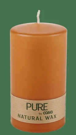 PURE Vela Cilíndrica Caramelo