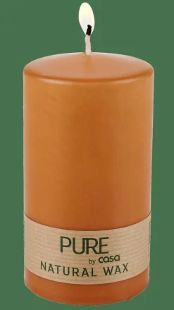 PURE Vela Cilíndrica Caramelo